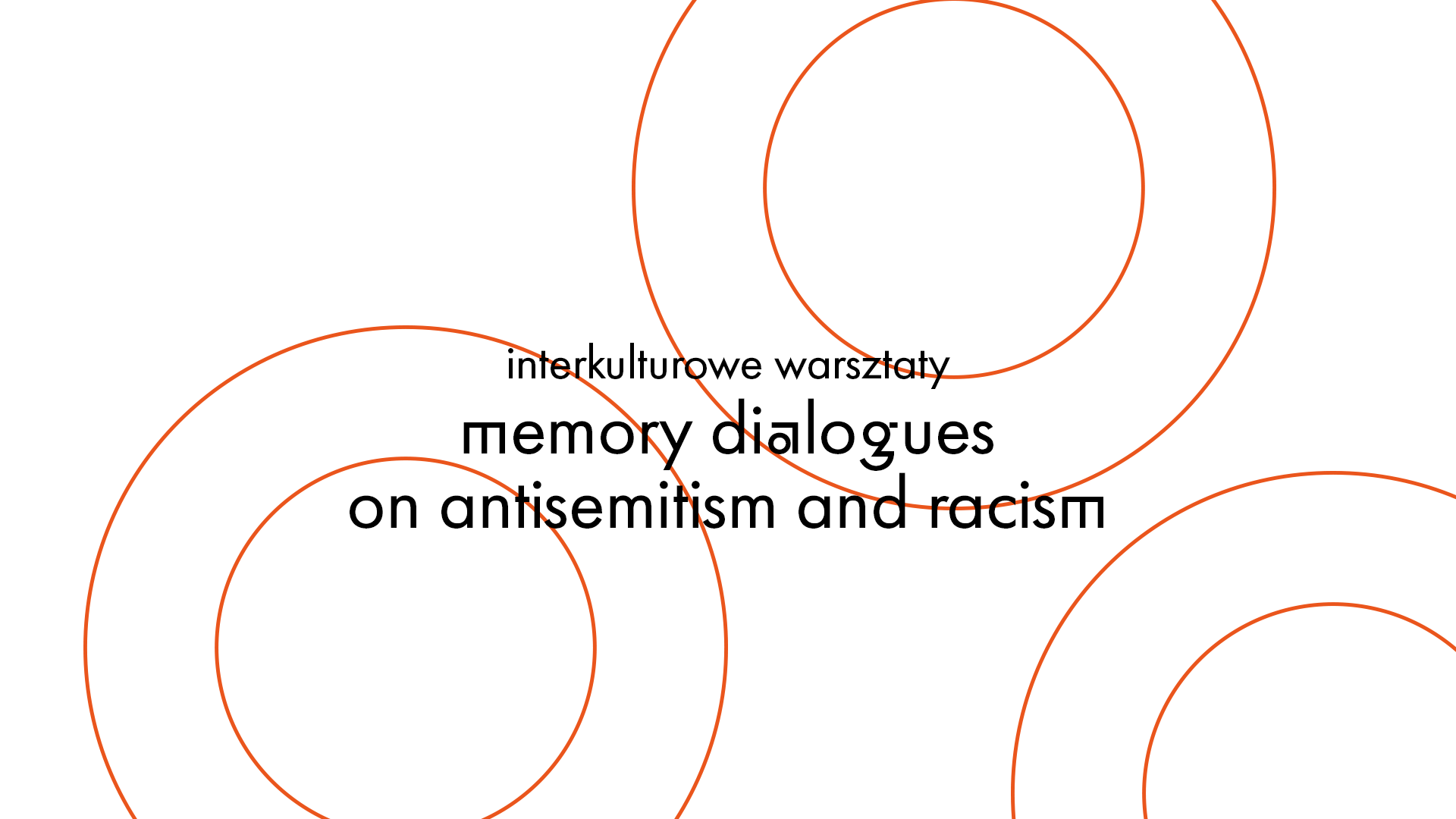 Memory dialogues on antisemitism and racism